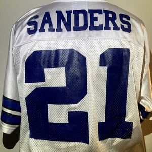Vintage Dion Sanders Dallas Cowboys #21 Logo Athletic Football Jersey XL (50-52)